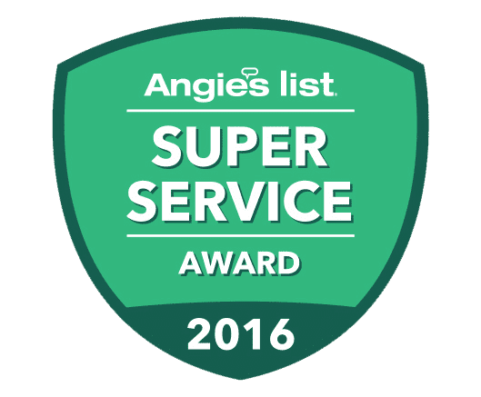 Angies List Super Service Award 2016