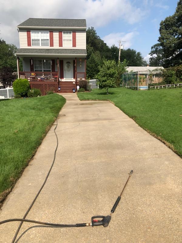 After Concrete Cleaning In Annapolis, MD