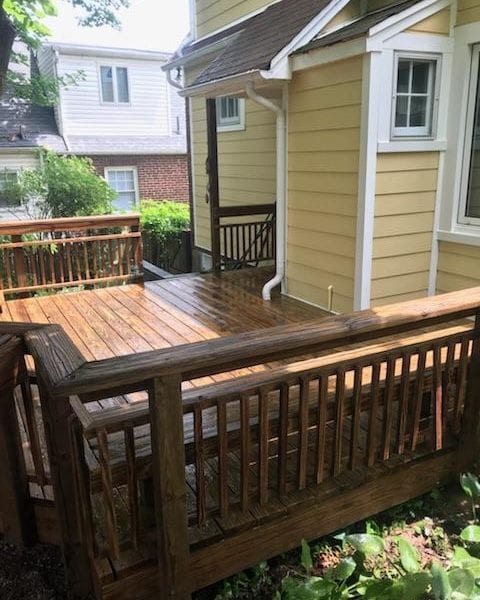 Deck Cleaning In Chester County PA