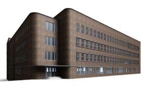 Maryland Pro Wash operates from a large, brown, three-story brick building characterized by its sleek, rounded corners and multiple rows of rectangular windows. This modern and minimalist design reflects the company's approach to delivering top-quality services. Specializing in pressure washing, Maryland Pro Wash serves a wide range of areas including Harford County MD, Baltimore County MD, Cecil County MD, Howard County MD, Carroll County MD, Anne Arundel County MD in Maryland; Wilmington DE and New Castle County DE in Delaware; as well as Delaware County PA in Pennsylvania. The company's headquarters stands out on any skyline with its distinctive brick facade against a crisp white background—a testament to the immaculate cleanliness they bring to each project they undertake.