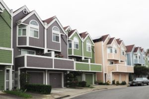 A row of colorful, modern townhouses with pointed roofs and large windows stands prominently, showcasing exteriors of gray, green, beige, and blue. They elegantly line a quiet street under an overcast sky, creating a serene atmosphere. In front of the houses is a parked car that rests peacefully along the curb.

Maryland Pro Wash takes pride in maintaining the pristine appearance of such vibrant homes throughout Harford County MD, Baltimore County MD, Cecil County MD, Howard County MD, Carroll County MD, Anne Arundel County MD; as well as Wilmington DE; New Castle County DE; and Delaware County PA. Our pressure washing services ensure these charming neighborhoods remain spotless and inviting for all to enjoy. Whether it's removing grime from siding or cleaning driveways to perfection, Maryland Pro Wash is committed to enhancing curb appeal across these regions with reliable expertise.