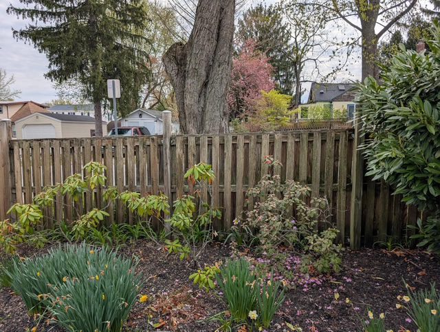 Before Fence Pressure Washing and Cleaning By Maryland Pro Wash 