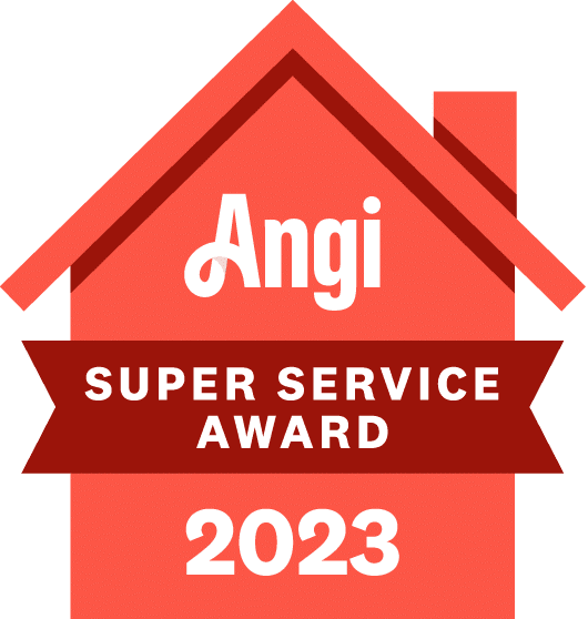 2023 Angi Super Service Award badge