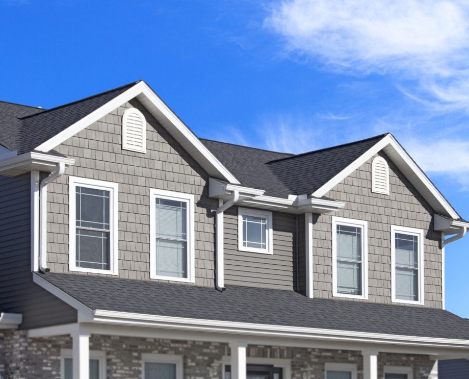 Gutter Cleaning Two Story Residential House By Maryland Pro Wash 