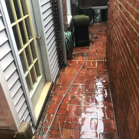 Outdoor brick structures get exposed to bird droppings, mildew, mold, dirt, pollution, and weeds every day. It doesn’t take long before the brick starts to look grimy and uninviting.

Maryland Pro Wash offers brick cleaning services that can keep your brick structures look as good as the day they were built.