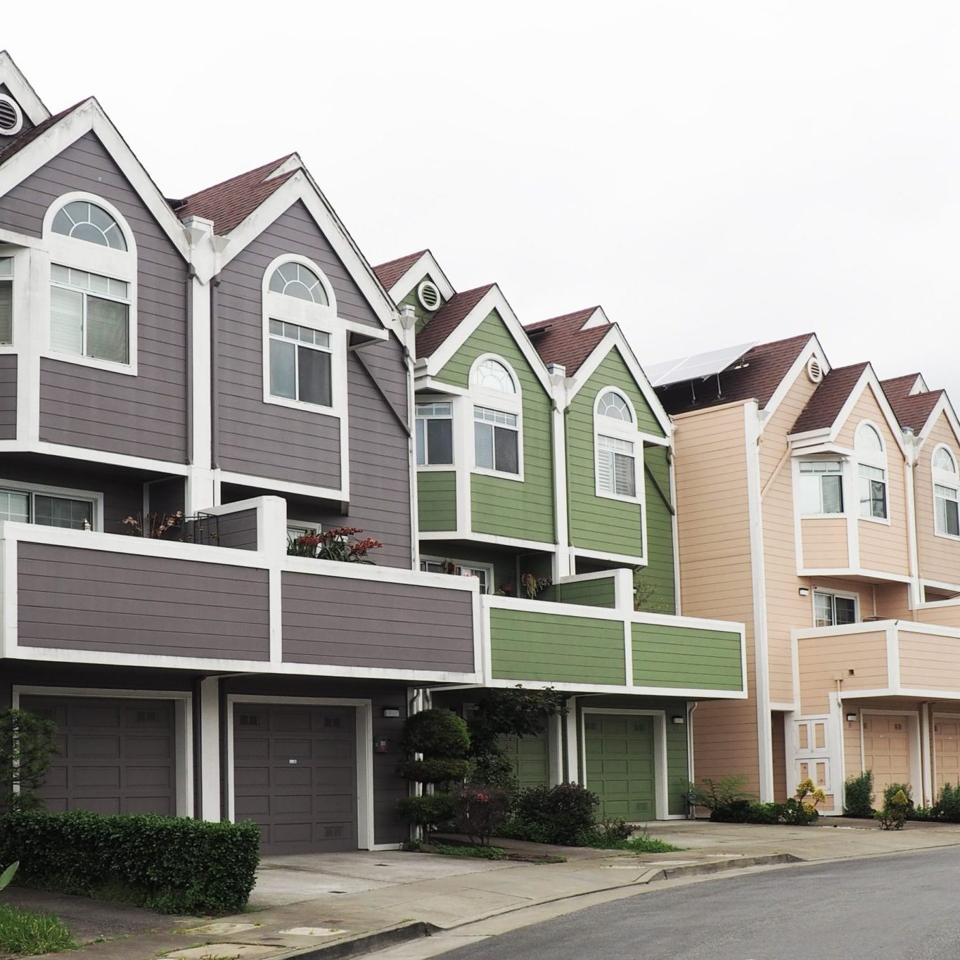 marcus-lenk-wKO0rx50VWo-unsplash A row of colorful, modern townhouses with pointed roofs and large windows stands prominently, showcasing exteriors of gray, green, beige, and blue. They elegantly line a quiet street under an overcast sky, creating a serene atmosphere. In front of the houses is a parked car that rests peacefully along the curb.
Maryland Pro Wash takes pride in maintaining the pristine appearance of such vibrant homes throughout Harford County MD, Baltimore County MD, Cecil County MD, Howard County MD, Carroll County MD, Anne Arundel County MD; as well as Wilmington DE; New Castle County DE; and Delaware County PA. Our pressure washing services ensure these charming neighborhoods remain spotless and inviting for all to enjoy. Whether it's removing grime from siding or cleaning driveways to perfection, Maryland Pro Wash is committed to enhancing curb appeal across these regions with reliable expertise.